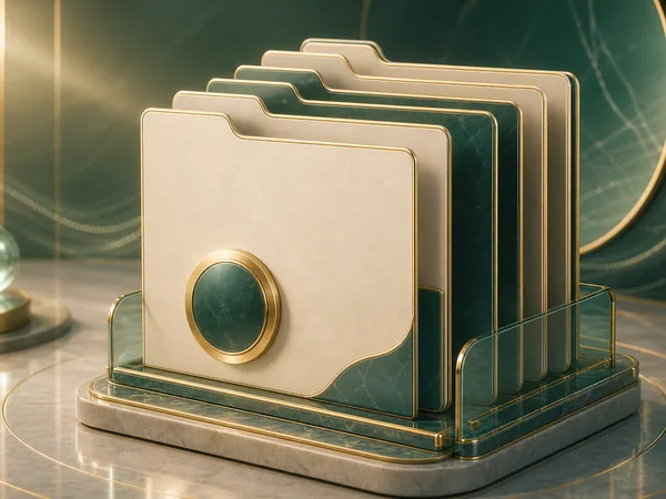 Decorative image of the file holder—not the actual game screen of Wild Bandito